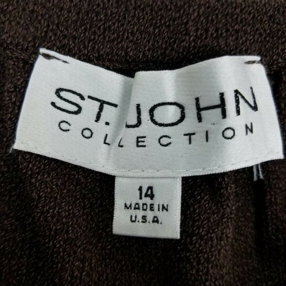 St. John Suit Size 10 & Skirt Size 14 - Picture 7 of 8